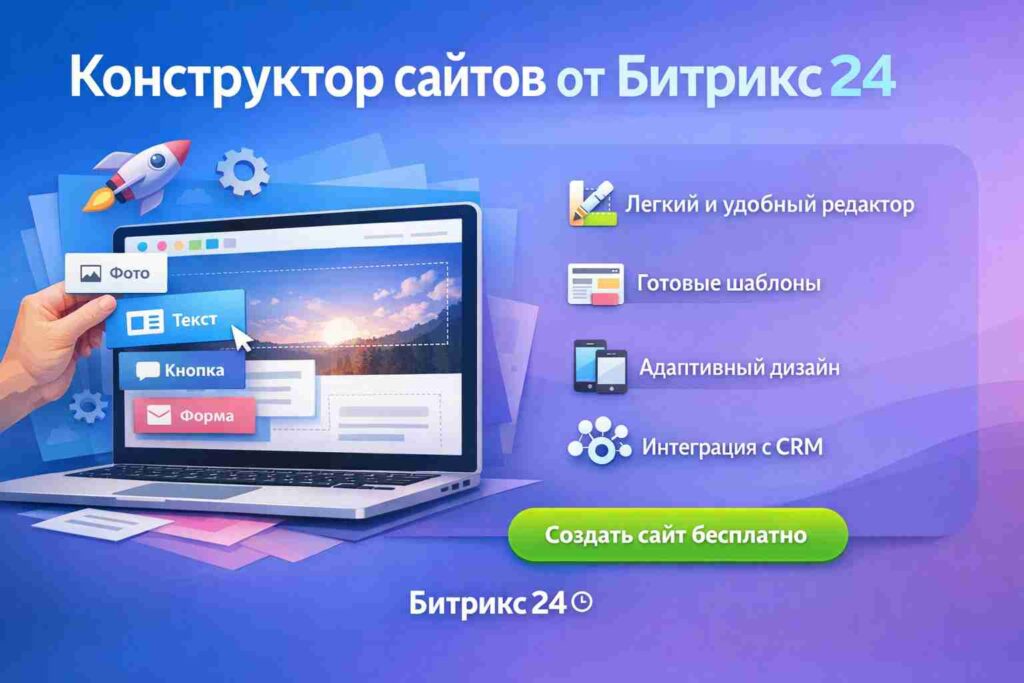 Конструктор сайтов от Битрикс24
